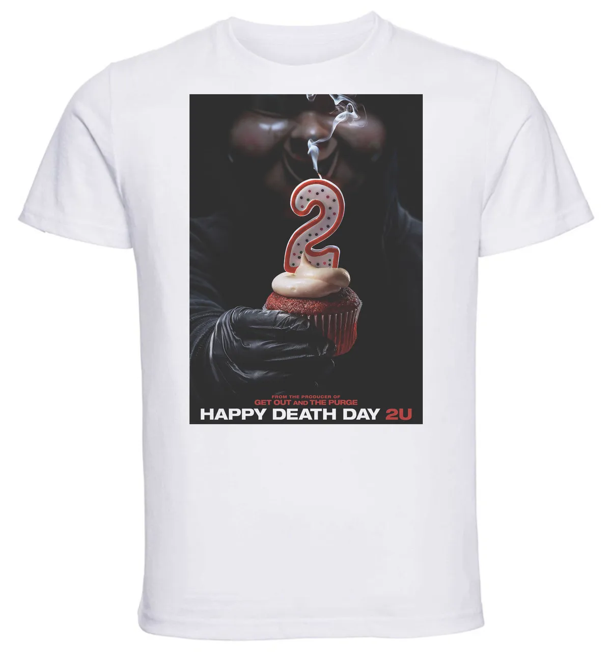 

T-shirt Unisex - White - Happy Deathday 2u