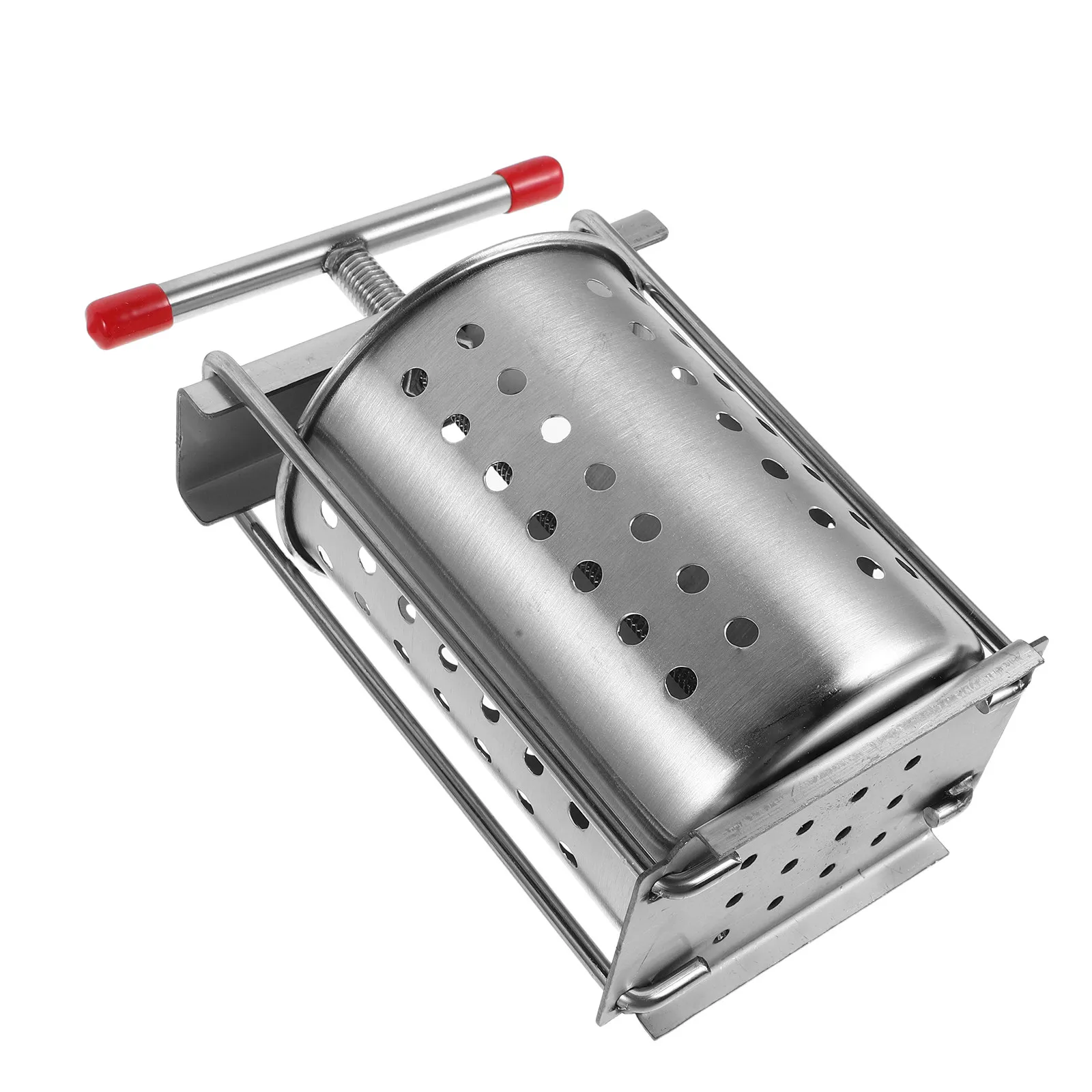 Manual Food Press 1.2L Stainless Steel Handheld Juice Honey Extraction Press Home Brewing Vegetable Citrus Juicer view 5