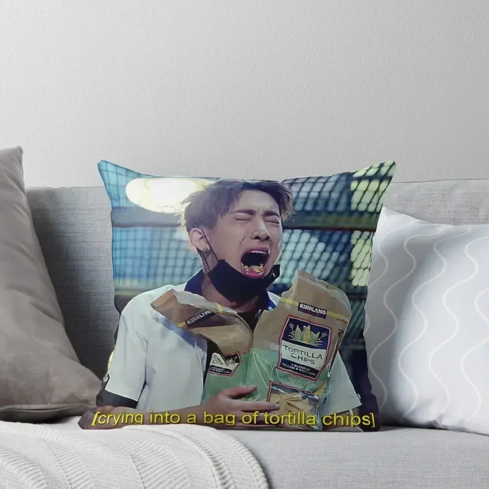 Wonho-fundas de almohada de lujo con patatas fritas de tortilla, decoración del hogar, funda de almohada navideña