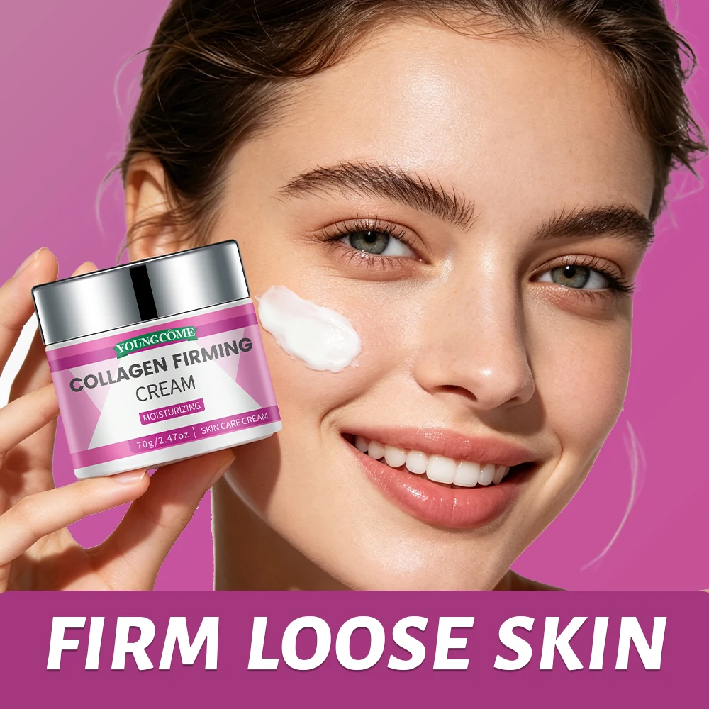 

Коллагеновый крем, ежедневный увлажняющий крем, заметно улучшает гладкость и эластичность кожи, питательный крем для лица для придания коже упругости.