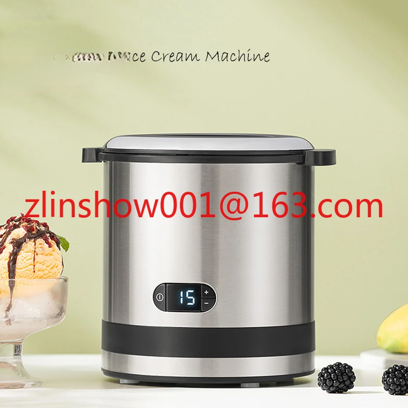 

Portable Ice Cream Machine Home 300ml Soft Maker Children Fruit Cone Small