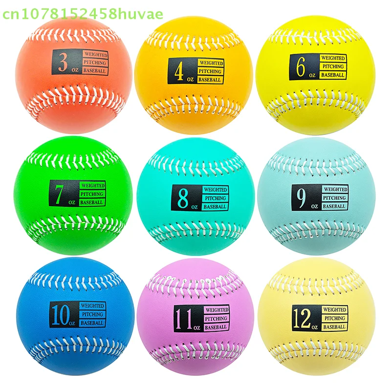 1 قطعة 9 بوصة 3OZ-12OZ الشباب البيسبول الاحماء الملعب التدريب الثقيلة البيسبول البيسبول لمحبي أجهزة لياقة بدنية رياضية #2
