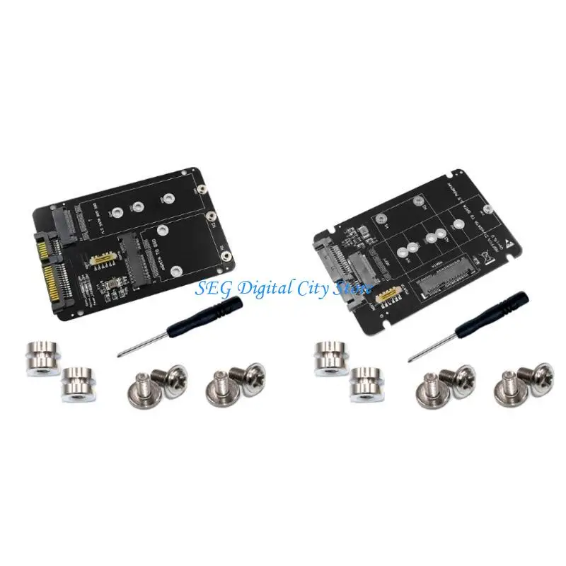 

U75B Portable NGFF mSATA to SATA3.0 2.5inch Converter Adapter Card Bus SSD Converter Card mSATA Switches