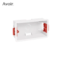 Avoir Plastic Dry Lining Box 146 Type Wall Switch Power Socket Gypsum Board Drywall Boxes 45mm Depth Plasterboad Hidden Cassette