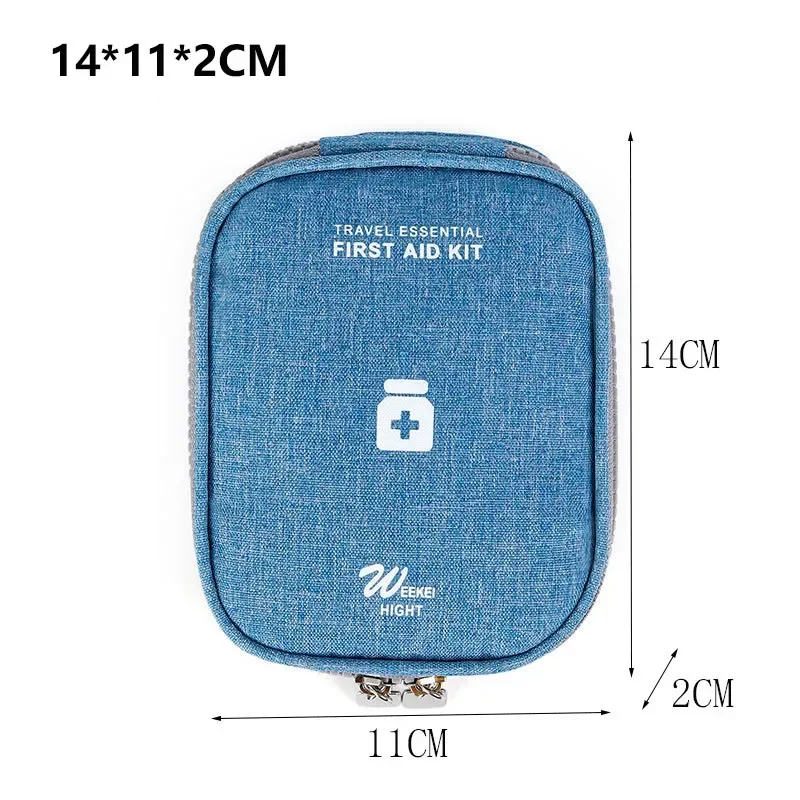 Portable Medicine Storage Bag Mini First Aid Kit Emergency Survival Travel Outdoor Camping Sports Bag Household Pill Case Boxes