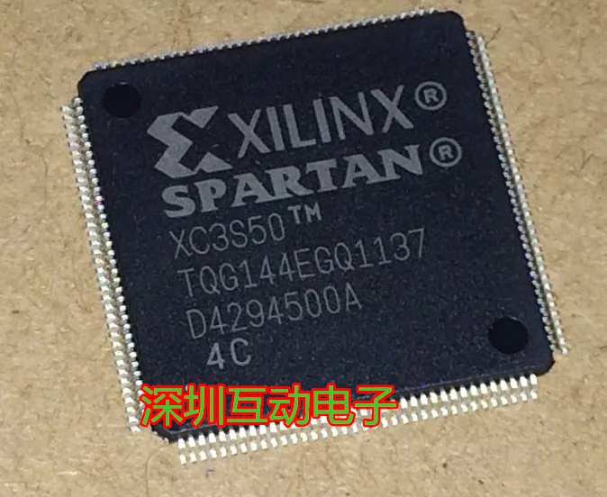 Free shipping   XC3S50-4TQG144C XC3S50-TQG144C  TQFP144    10PCS