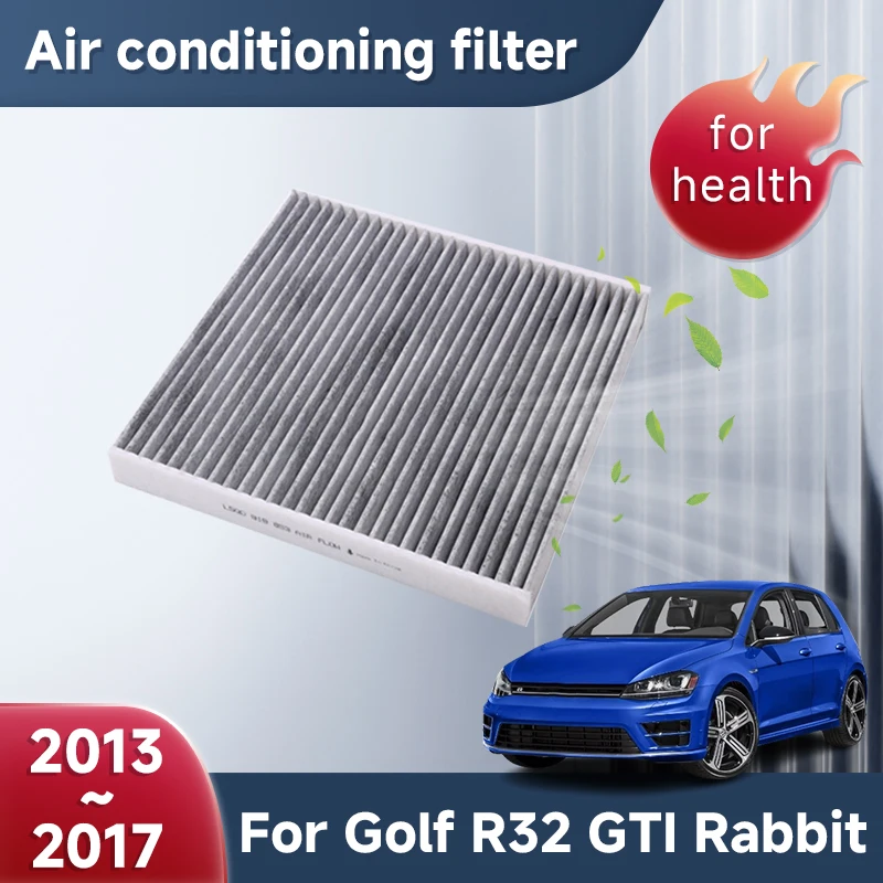 

For VW Volkswagen Golf R32 GTI Rabbit 2013-2017 Car Air Conditioning Filter OE Numbers 5Q0819653 Exhaust Gas Purifie Accessories