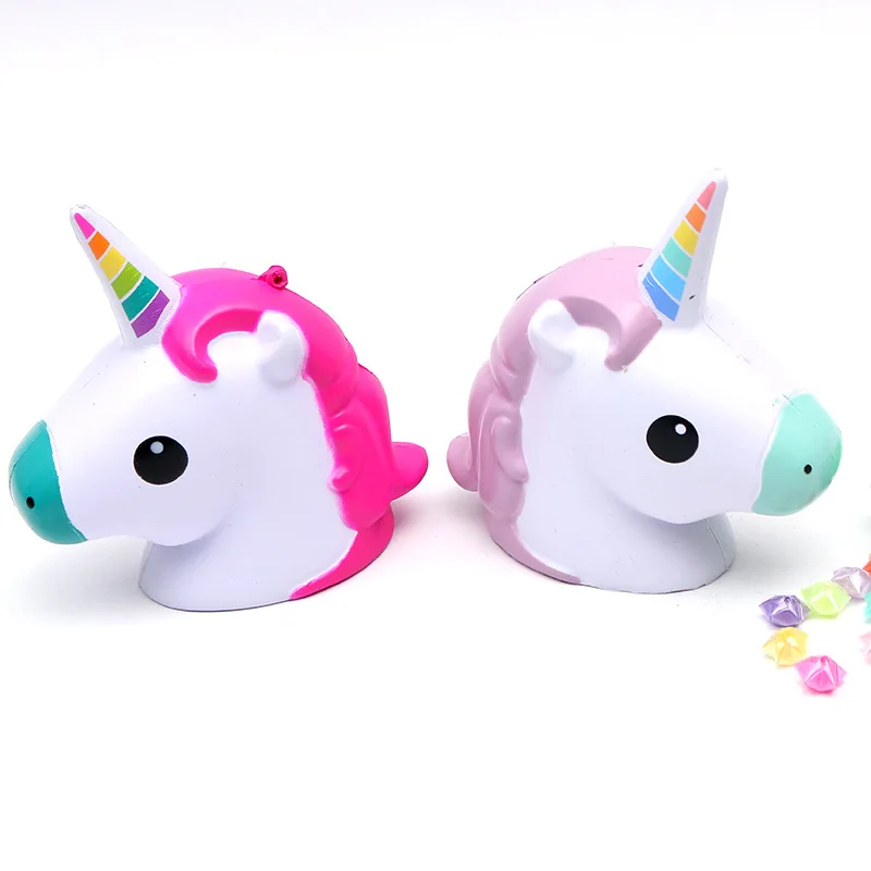 Slow-Rebound Squishy Toy | Unique Unicorn-Shaped Resin Craft | PU Stress Relief Toy