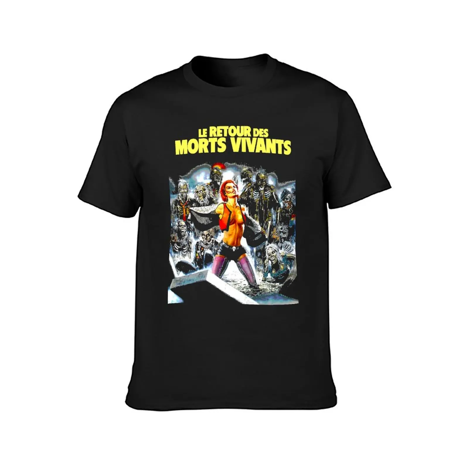 Le Retour Des Morts Vivants T-Shirt Aesthetic clothing sports fans mens cotton t shirts