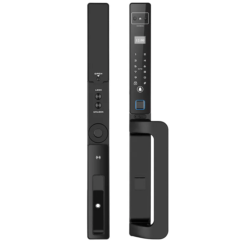 

Automatic facial recognition, palm print recognition, smart lock, broken bridge, aluminum fingerprint lock, sliding door