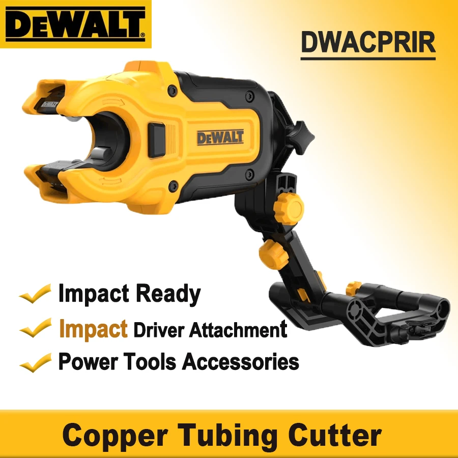 DEWALT Impact Ready Copper Tubing Cutter with Brace Bracket Impact Driver Attachment Power Tools Accessories DWACPRIR