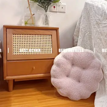 Roztomilý barevný polštář Macaron, polštář na pohovku, spaní, kancelářské křeslo, polštář, měkký, silný, arkýřové okno, tatami, obývací pokoj, podlahová rohožka 8 nejlepší prodej Korejský podlahový polštář - №2