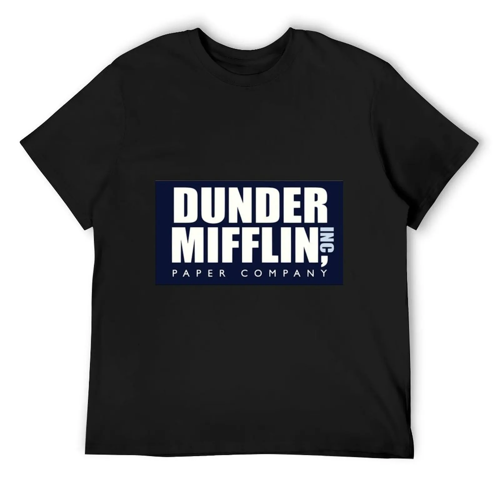 

Dunder Mifflin T-Shirt boys animal print luxury t-shirt affliction shirts Aesthetic clothing workout shirts for men