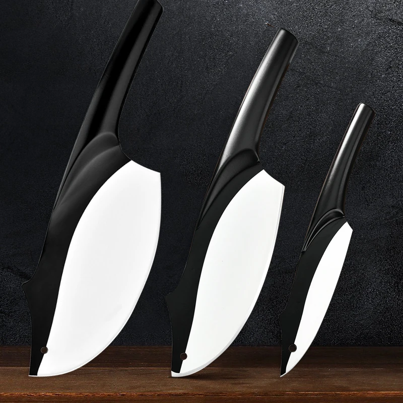 

Stainless Steel Kitchen Cleaver High Hardness Chopping Cutting Knife Forged Chef's Peeling Boning Fish Knife