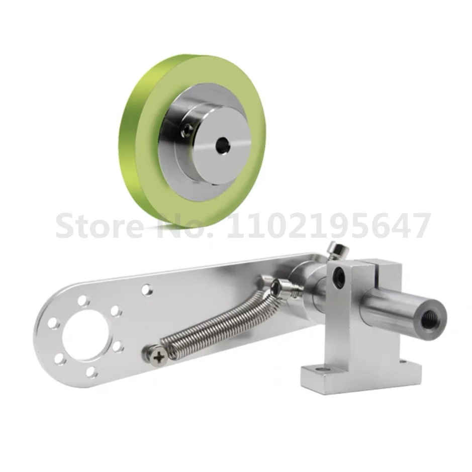 Encoder Rubber Wheel With Holder Metal Wheels With Holder Meters Measuring Rotary Encoder Silicone Wheel Support