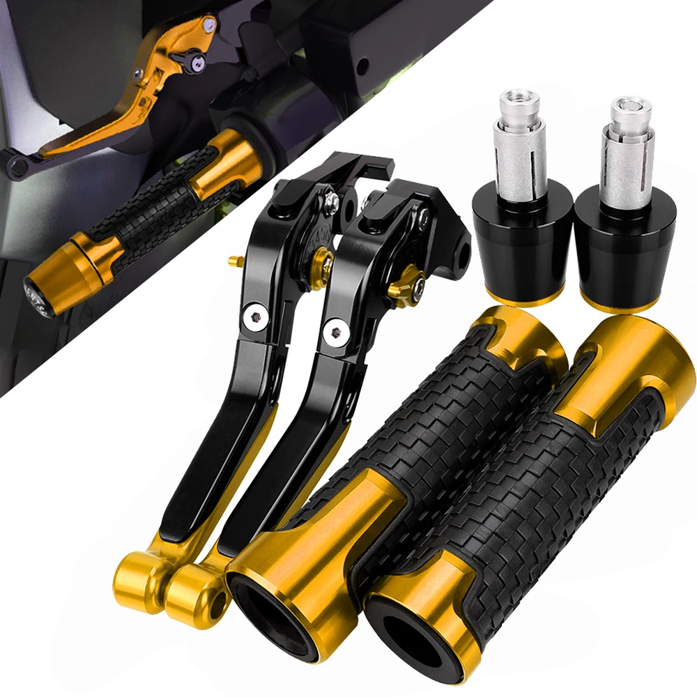 

For YAMAHA TMAX 500 530 2008 -2016 Motorcycle Accessories Extendable Adjustable Brake Clutch Levers Handlebar Grips Ends