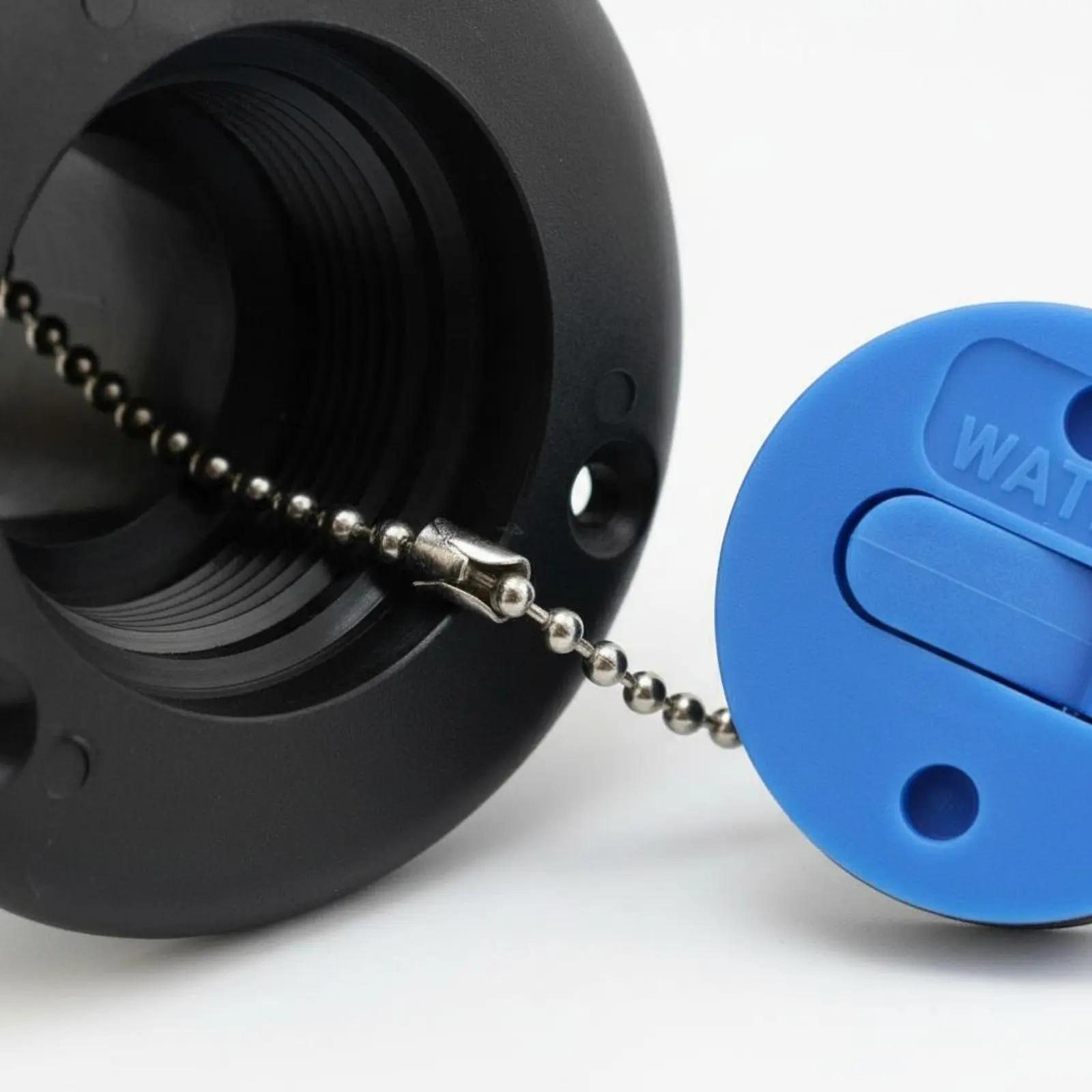 RV Water Fill Cap Leak Resistant RV Water Inlet Cap Vehicle Accessory ABS Plastic for Travel