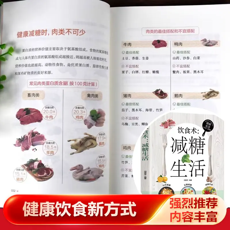 Healthy Balanced Diet, Low-sugar Meal Recipes, Weight Loss Cooking Tutorials, Health Guide Book