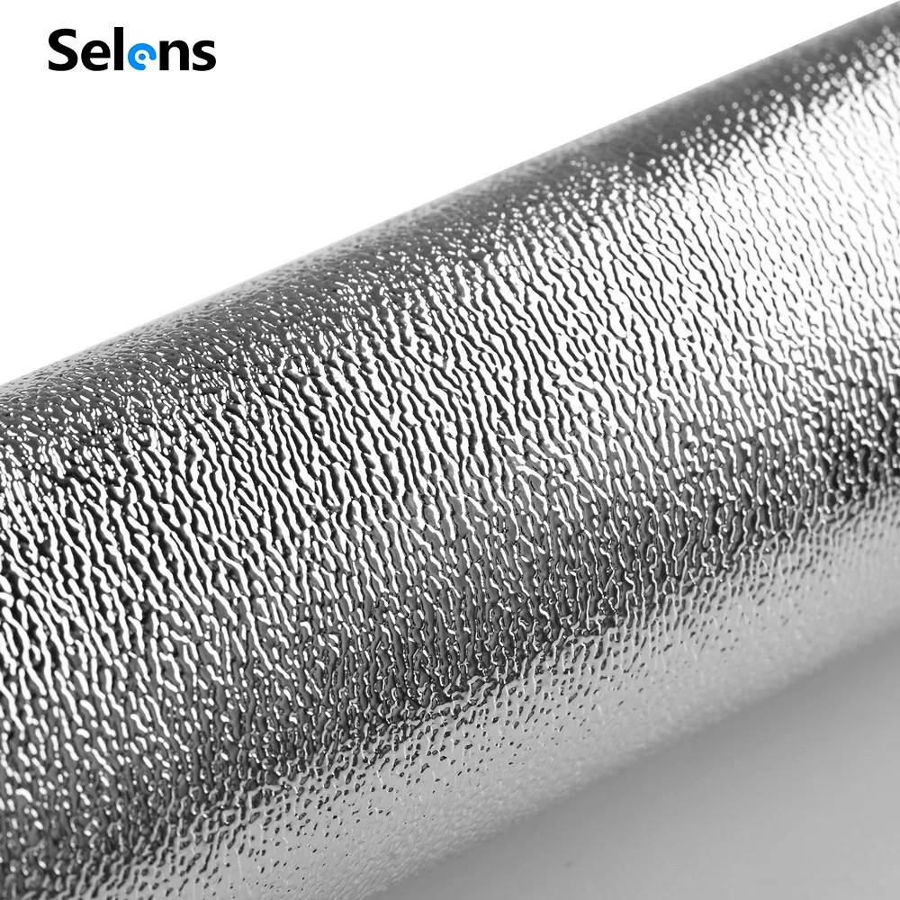 Selens 100* 150cm Reflective Fabric Tin Foil Softbox Reflector Silver Shiny Metallic Irregular Particle for  Photography Studio