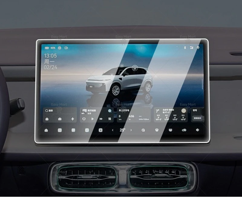 Tempered glass Screen protector filmr adio gps Navigation anti-scratch Accessories