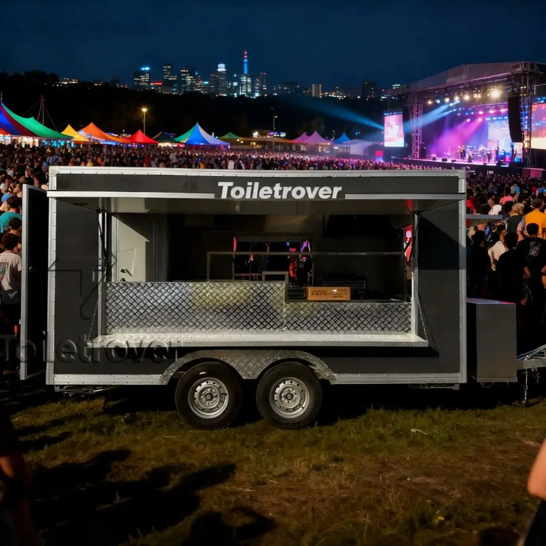 

Flexible mobile food carts can be operated wherever there are more people making it easier to make money