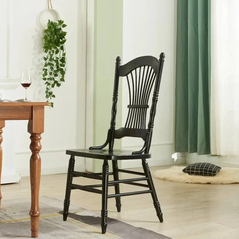 Waterproof Fancy Luxury Modern Nordic Chair High Living Room Dining Chairs Ergonomic Wood Kitchen Krzesla Do Jadalni Furniture