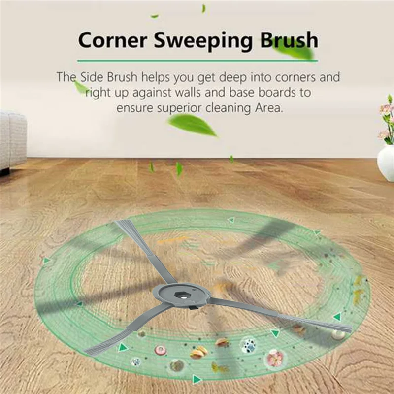 A24P 13 個部品 Eufy クリーン L50/L50 SES/L60 /L60 ハイブリッドロボット掃除機メインサイドブラシフィルターダストバッグ