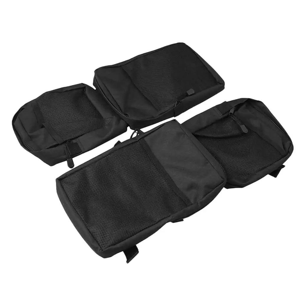 

2 Pack ATV Fender Bags Waterproof ATV Tank Saddlebags Rear Storage Tool Bags for ATV UTV Black