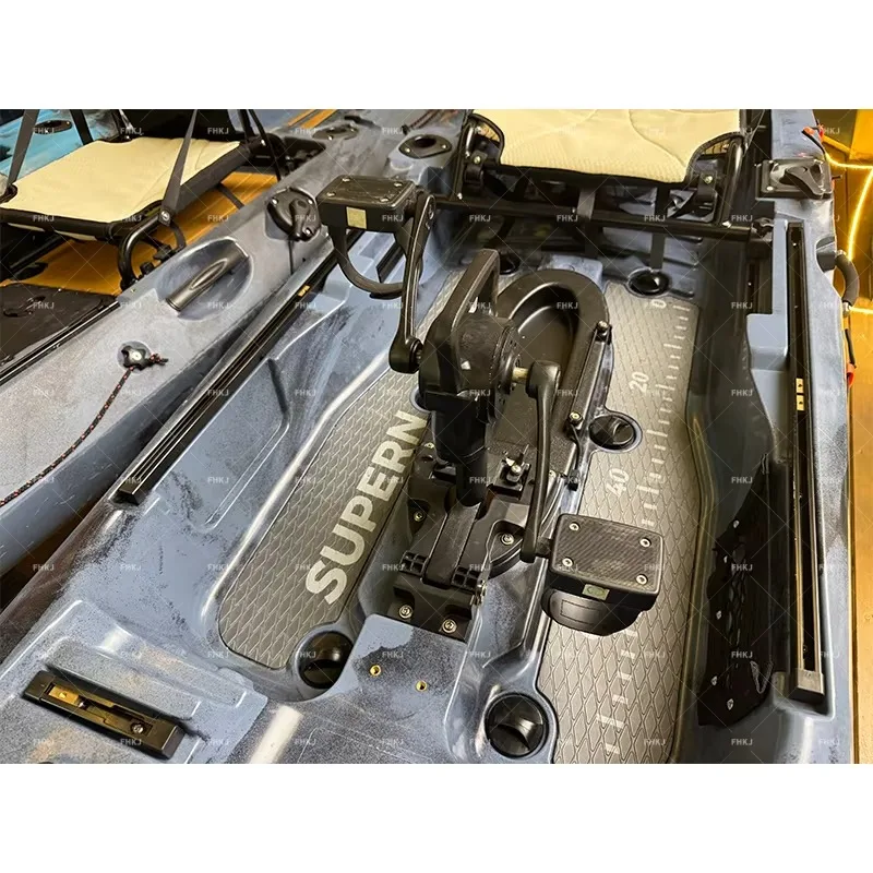 Modulair pedaalviskajak Duurzaam multifunctioneel waterscooters voor vissers 2026 Hot Sale