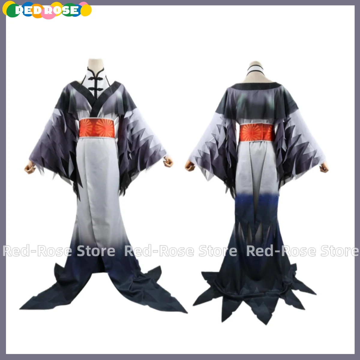 Anime Game Identity ⅤMichiko Geisha Cosplay Costume Third Anniversary Wig Japanese Kimono Dress Woman Sexy Halloween Suit