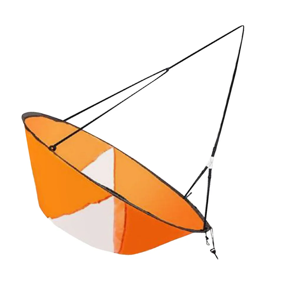 

Foldable Kayak Sail for Downwind Paddling Compact Uv Protection Wind Sail with Clear View Window Portable Canoe Inflatable Boat
