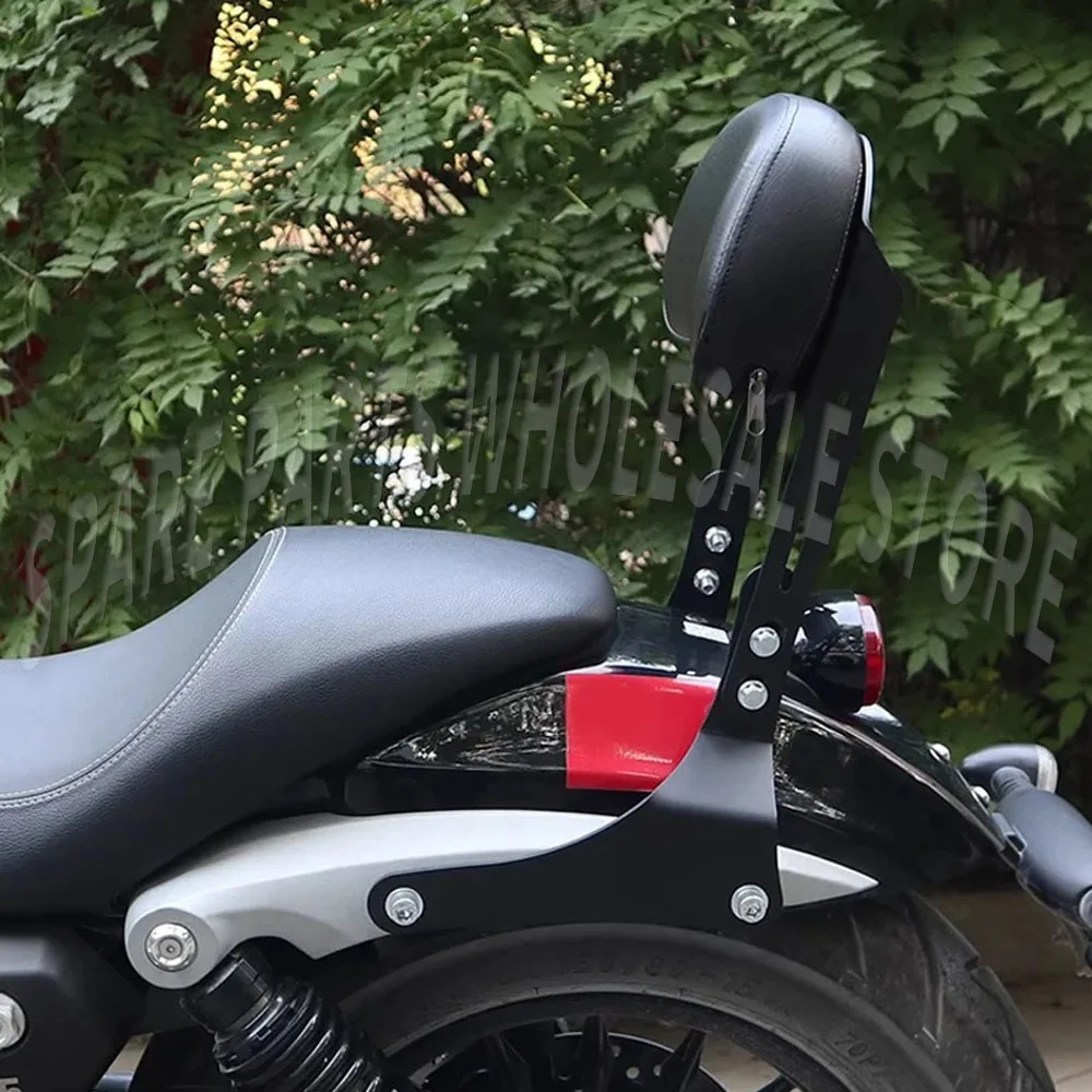 Per keeway Benelli Benda Rock 250 Rock250 Schienale passeggero Cuscino posteriore Schienale Barra di supporto Staffa Portapacchi posteriore