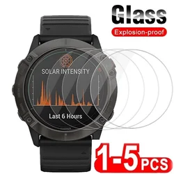 Tempered Glass for Garmin Fenix 7 7X 7S 5 5S Garmin Fenix 6 6X 6S Pro Glass Screen Protector Film Protection Foil