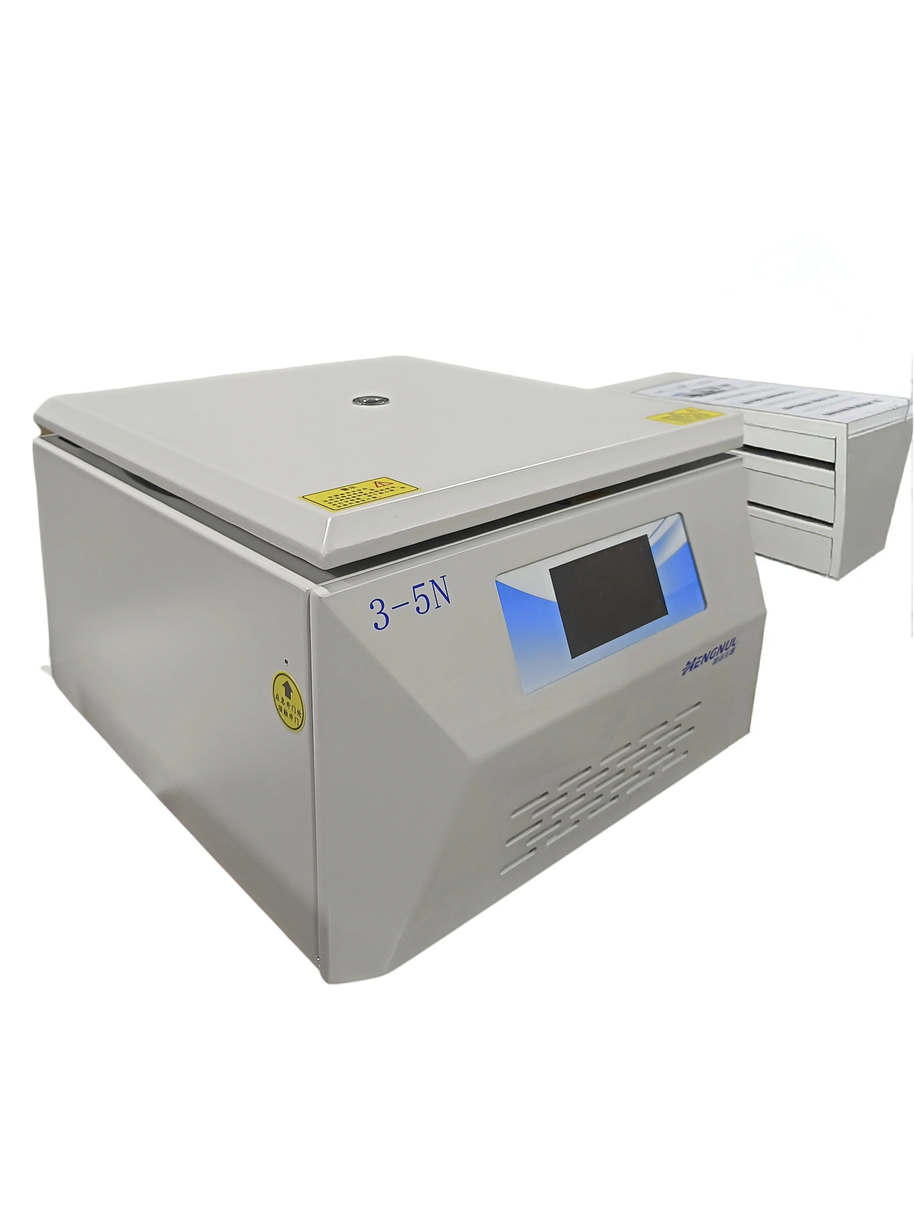 آلة طرد مركزي للمختبر ذات جودة عالية منخفضة السرعة 3-5N أقصى سرعة 6000 دورة في الدقيقة 6321xg مع دوار زاوية NCP 12*10 مللي