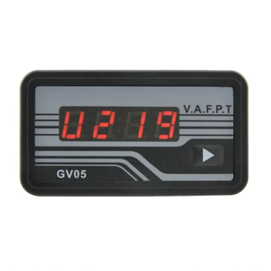 New 5 in 1 AC 220V Generator Digital Voltage Current Time Power Frequency LCD Monitoring Meter GV05 Free Shipping