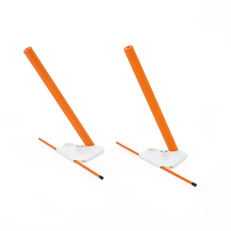 ABHS-Golf Swing Plane Training Tool, Golf Swing Trainer, Angle Indicator Stick, Triangle Disc Corrector, Golf Equipment Set
