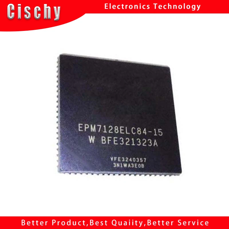 5pcs/lot EPM7128ELC84 EPM7128ELC84-15 EPM7128 PLCC-84 In Stock