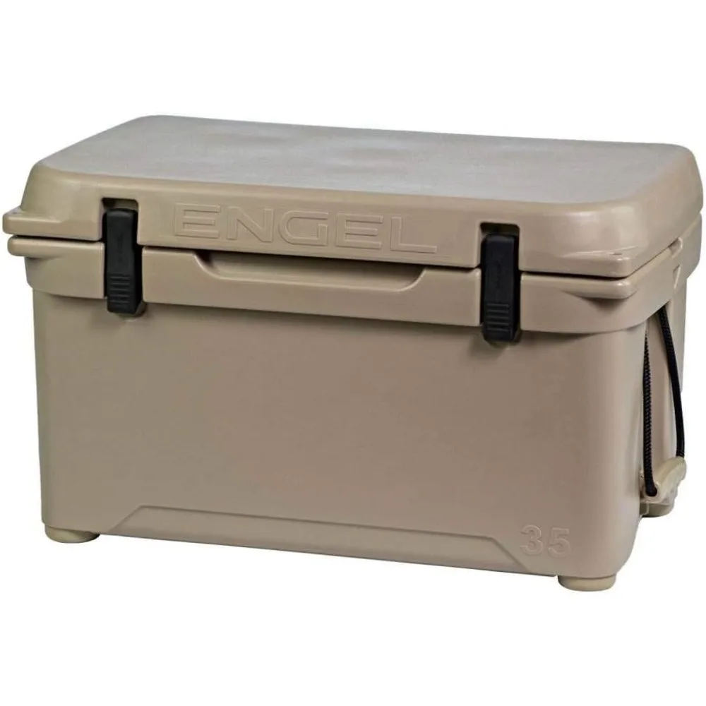 

Coolers Cooler | 36 Can High Performance Durable Seamless Rotationally Molded Ice Box for Camping, and Fishing Freight free