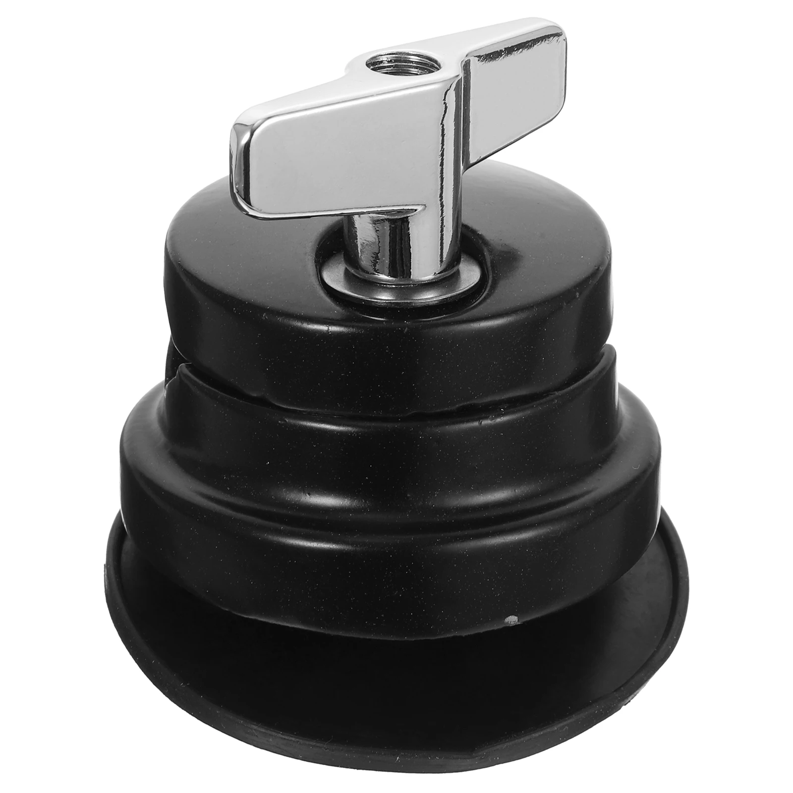 

Silver Plated Drum Saddle Regulator Tom Mount Bracket Black Clamp Adjustable System Percussion Snare Parts Base