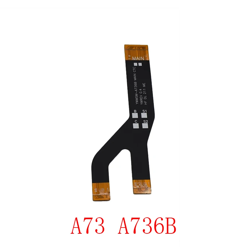 Placa base USB conectada a la placa base, Cable flexible de pantalla LCD para Samsung Galaxy A33, A73, A53, 5G, A336B, SM-A536B, A736B, 1 unidad