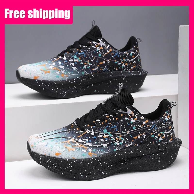 

Спортивная обувь для пар, классические дышащие повседневные удобные кроссовки для бега на открытом воздухе, мягкие эластичные профессиональные кроссовки для спортивных тренировок