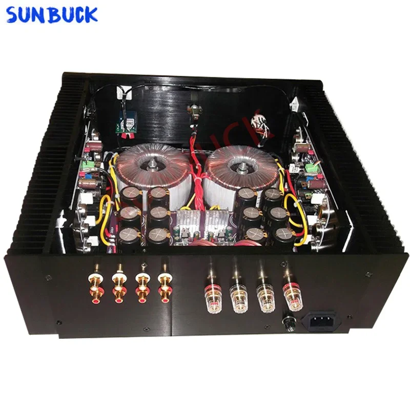 SUNBUCK Re-engraved KRELL KSA100 Class A HIFI Rear Amplifier MJE15032 MJE15033 KSA100MKII 250W Stereo