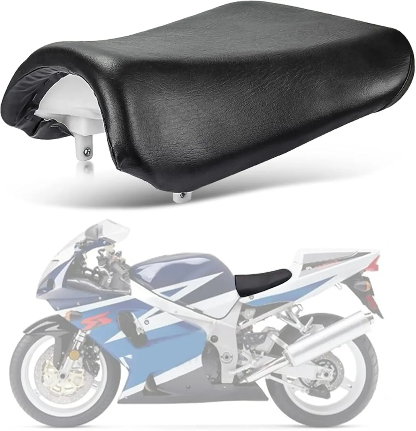 Front Rider Driver Seat Pillion Cushion for Suzuki GSXR600 750 2004-2005