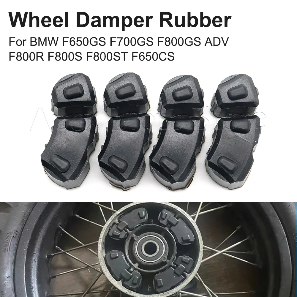 

Motorcycle Rear Wheel Damper Rubbers Set For BMW For BMW F650GS F700GS F800GS ADV F800R F800S F800ST F650CS 2001-2019