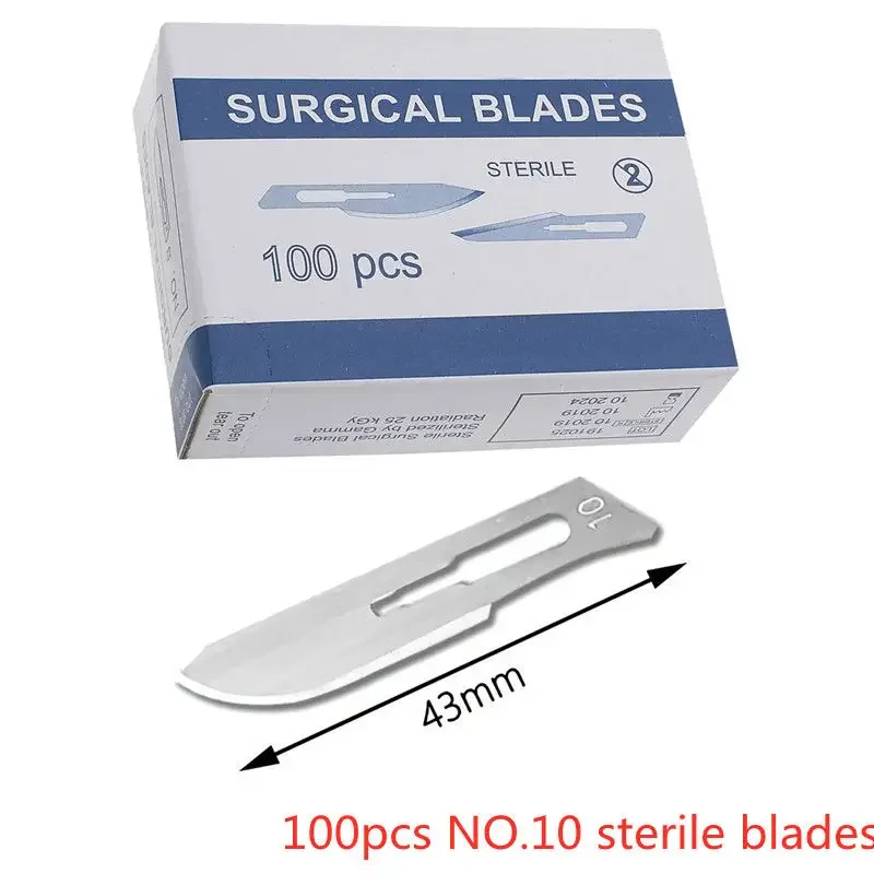 Dental Carbon Steel Surgical Blades for Dental medical Stainless Steel Surgical Blade or DIY Cutting Repair