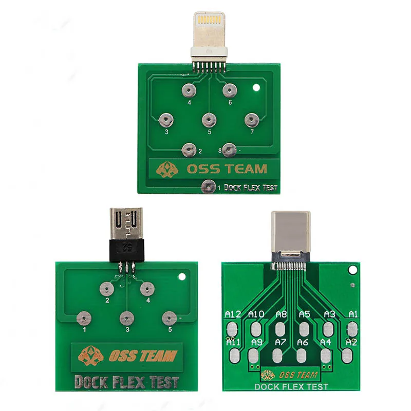 ZK30 Micro-USB-Dock Flex-Testboard für Android iPhone U2 IC-Tests/Batterietests/USB-Ladeanschluss-Tests – Detail 1