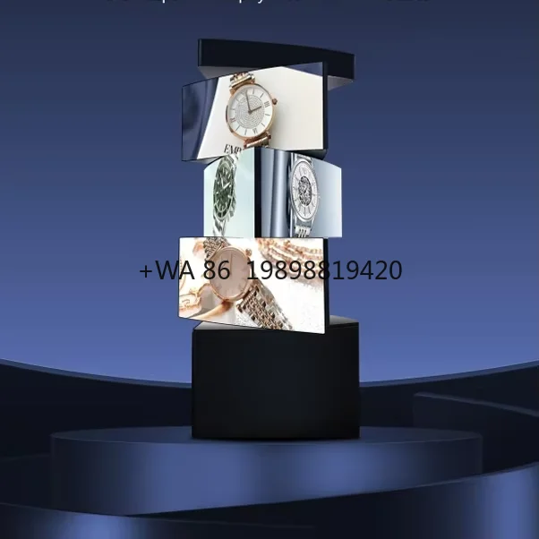 

Customized IP65 Mechanical Rotating LED Advertising Display Screen Spinning LED Display for Shopping Digital Signage Displays