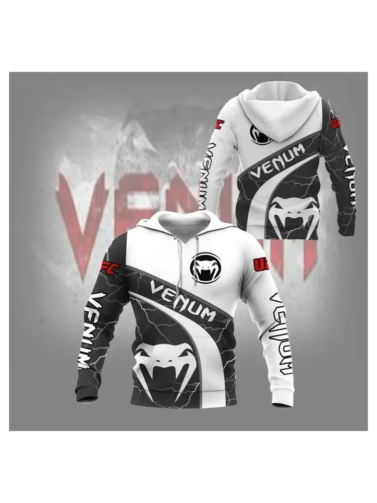Herren-Sport-Hoodies, Herren-Boxanzug mit dominierendem Wolfmuster, geeignet für Outdoor-Mode, Hoodie, Herrenbekleidung, Oberteile – Detail 3