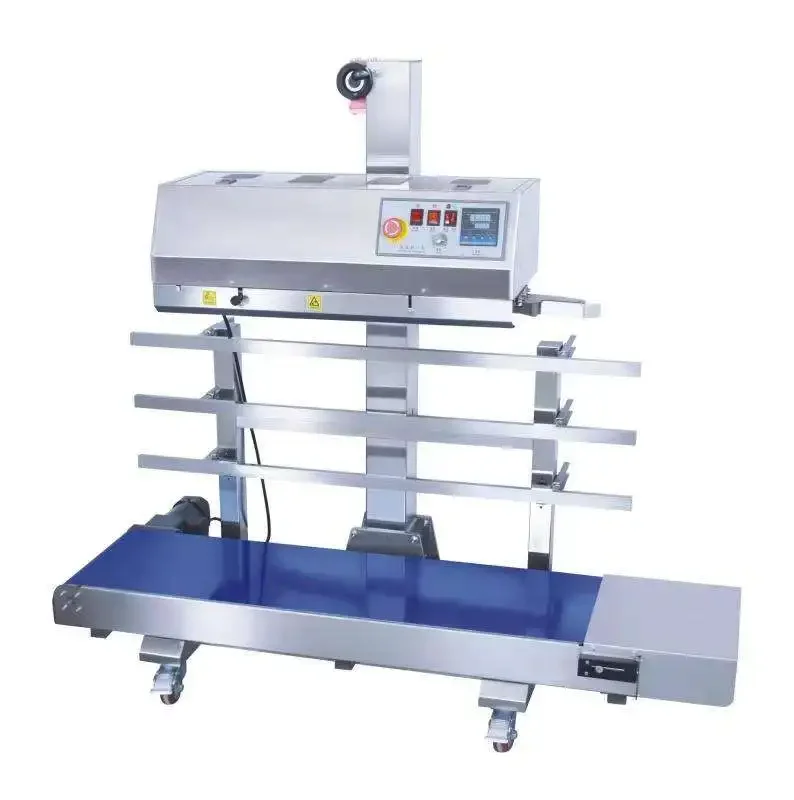 For FR-1010 semi-automatic vertical continuous plastic film aluminum foil bag heat sealing machine