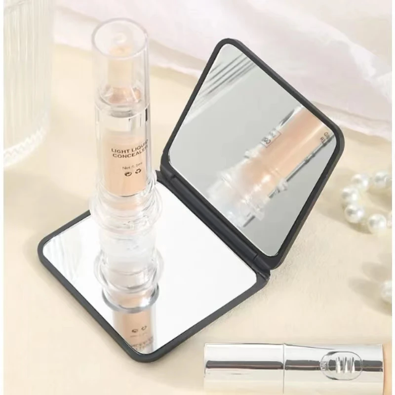 New Double Sided Foldable Mirror Portable Pocket Mirror Makeup and Makeup Square Small Mirror Cute Makeup Small Mirrors